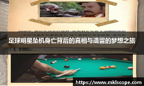 足球明星坠机身亡背后的真相与遗留的梦想之旅